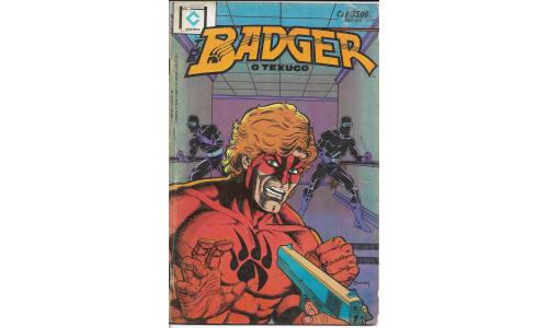 Editora Cedibra Quadrinhos Badger O Texugo Ano 1 N� 1